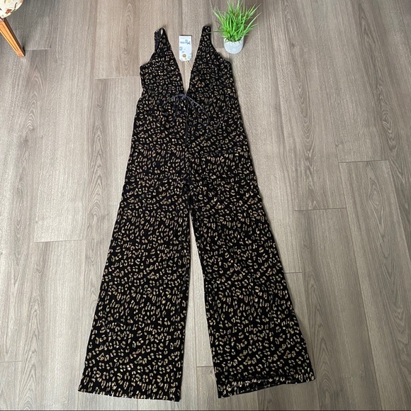Show Me Your MuMu Pants - Show Me Your Mumu Leona Jumpsuit In Black Sz Small